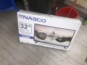 Frameless Design Nasco Digital Satellite TV – 32′′ Black