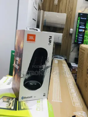 Bluetooth Wireless Black JBL Flip 6 Electric Speaker