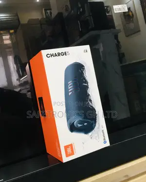Charge 5 Black Electric Bluetooth Wireless JBL Speaker