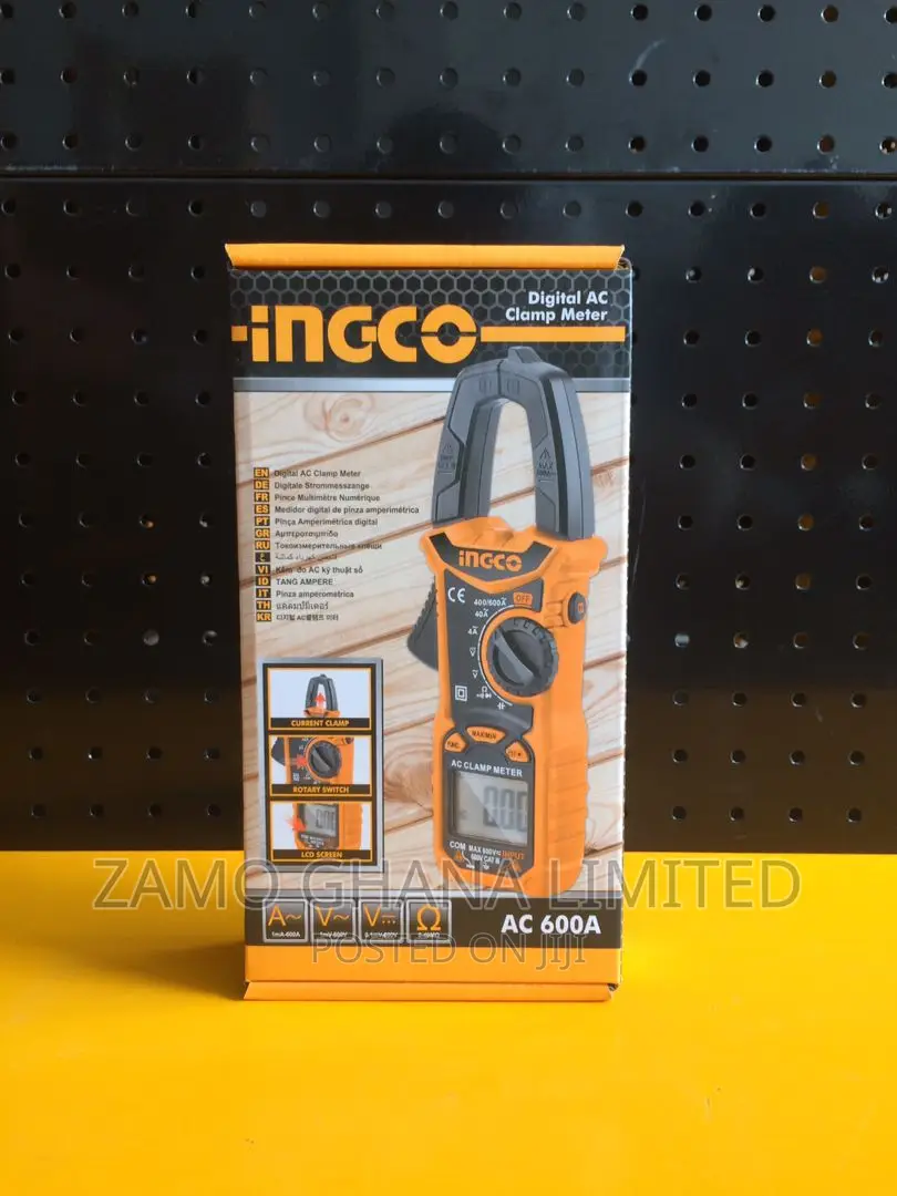 Digital Ac Clamp Meter / 600a - Dcm6003