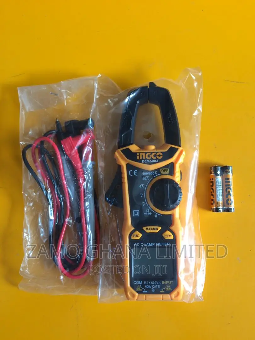 Digital Ac Clamp Meter / 600a - Dcm6003