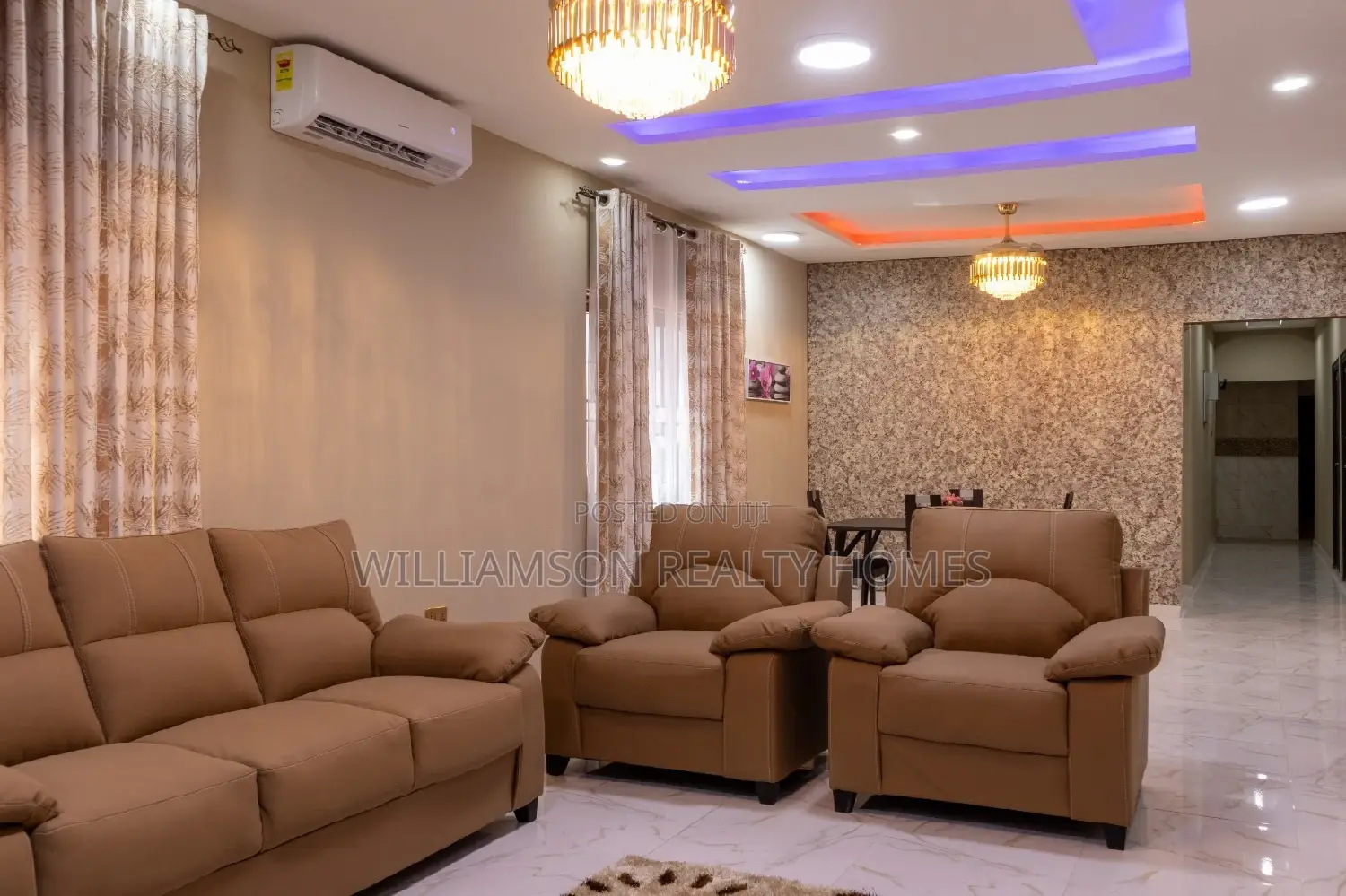 Luxury/Fresh 4bedrms Furnished Hse 4rent,Spintex