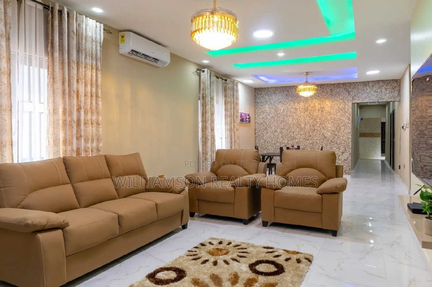 Luxury/Fresh 4bedrms Furnished Hse 4rent,Spintex
