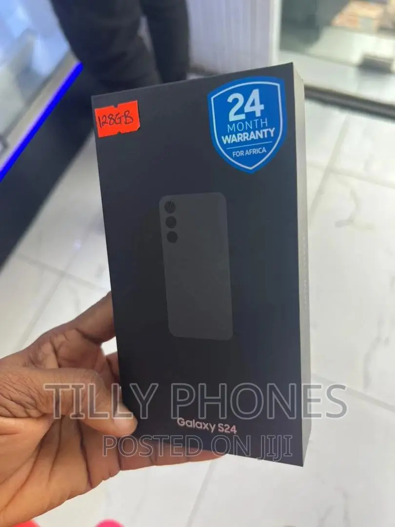 New Samsung Galaxy S24 128 GB Black