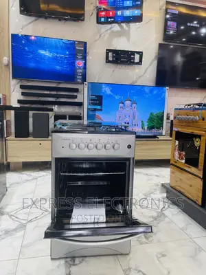 Sliver Shunning 2-2 Oven Grill 50/50 Gas Electric Cooker