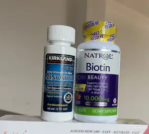 Kirkland Minoxidil + Biotin for Beard and Hair Growth