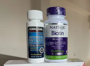 Kirkland Minoxidil + Biotin for Beard and Hairline Growth