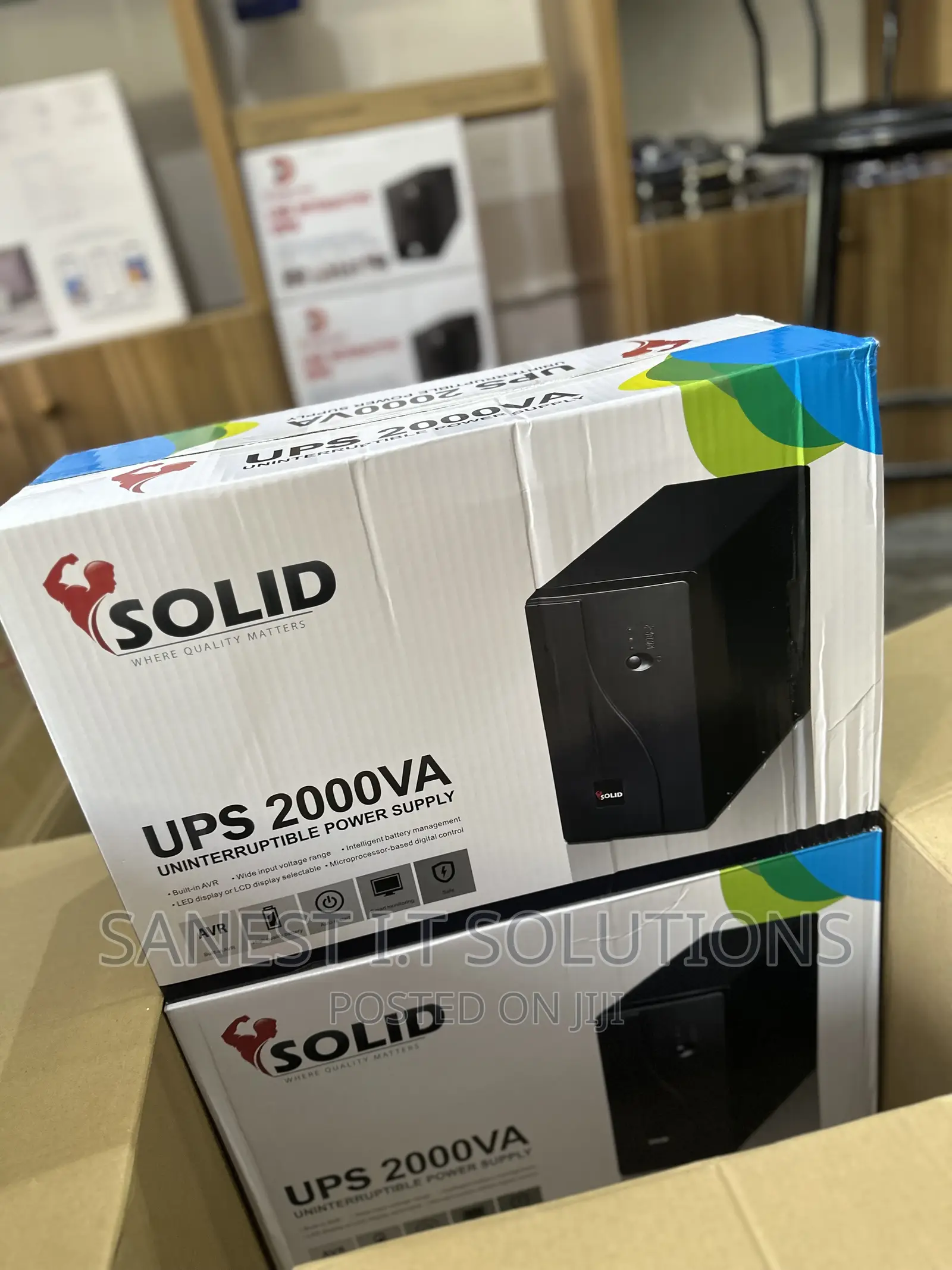 Solid Uninterrupted Power Supply 2000va Ups