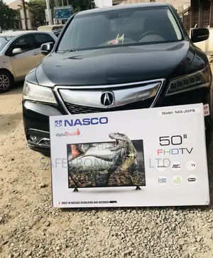 Black Nasco Digital 50 Inches Glossy Electric Full HD LED Tv