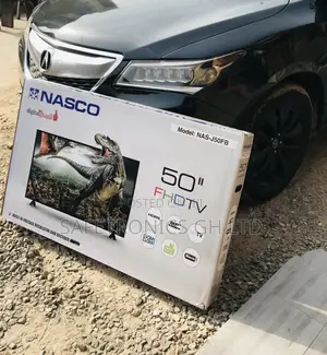 Eoectric Display Black Nasco Glossy LED 50 Inches Full HD Tv