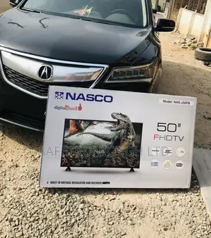 Black 50 Inches Glossy LED Digital Nasco Full HD Nasco Tv