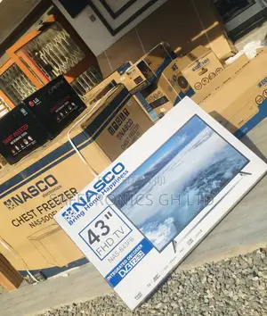 Nasco Digital Full HD Black Electric 43 Inches Glossy LED Tv