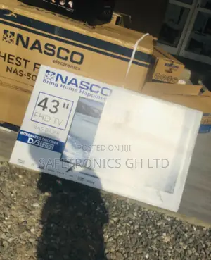 Digital Nasco 43 Inches Glossy LED Full HD Black Electric Tv