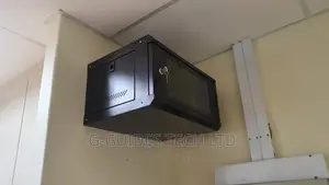 6u Cabinet 520x400x350mm With Extension Board, Fan and Tray