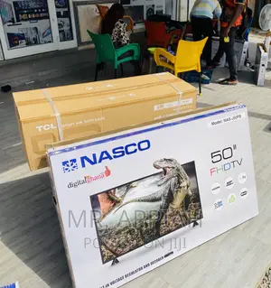 Get Original Nasco 50” Digital Satellite Led Tv(Black).