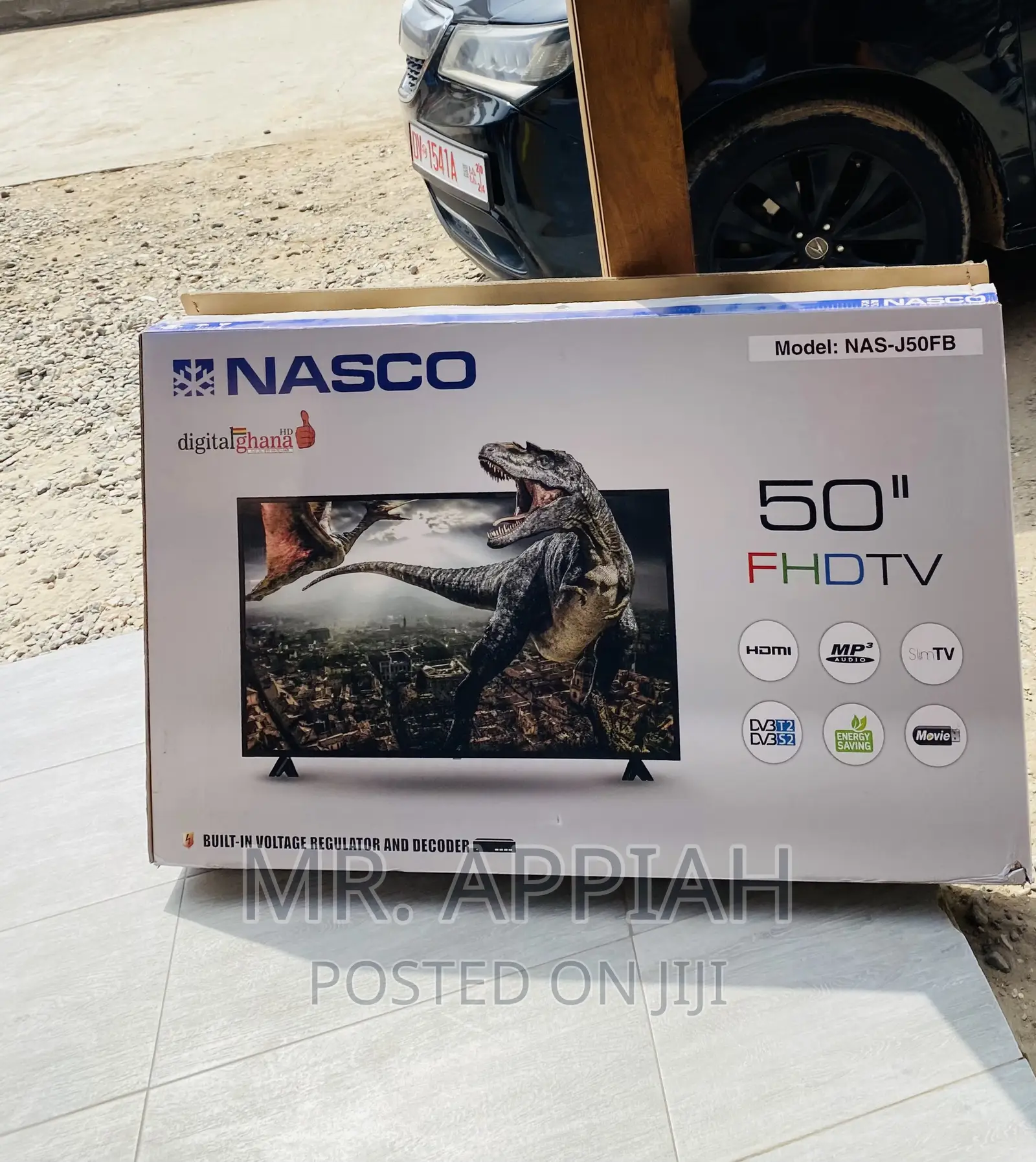 Get Quality Nasco 50 Inch Digital Satellite Led Tv,Black.