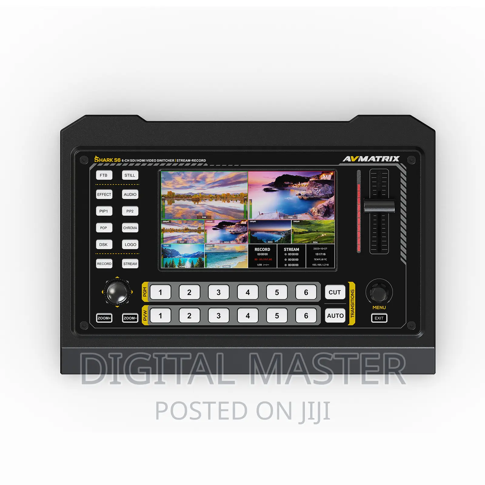 Avmatrix Shark S6 6-Channel Hdmi/Sdi Video Switcher