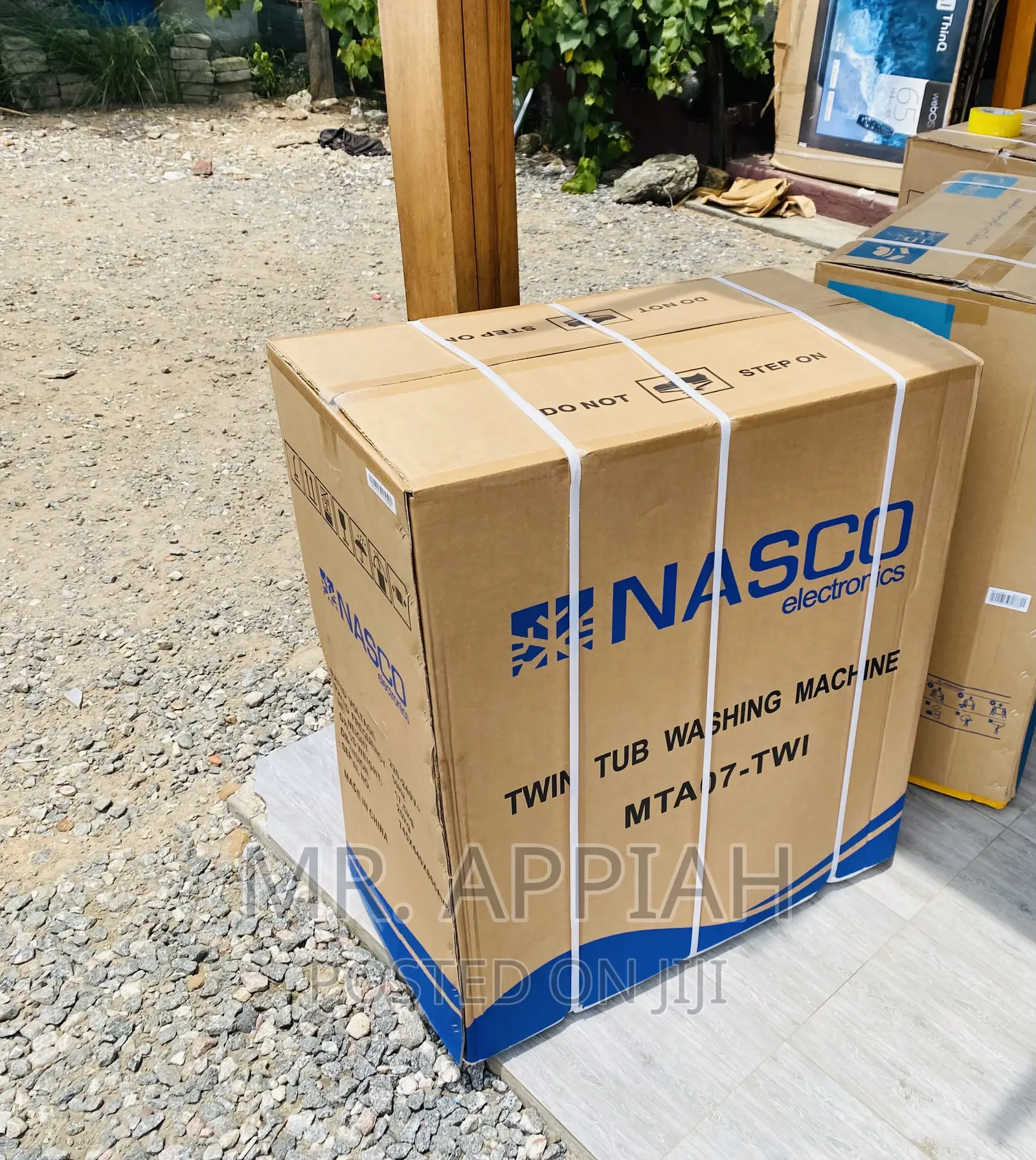 Affordable Nasco 7kg Twin Tap Electric Washing Machine.