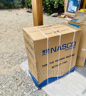 Affordable Nasco 7kg Twin Tap Electric Washing Machine.