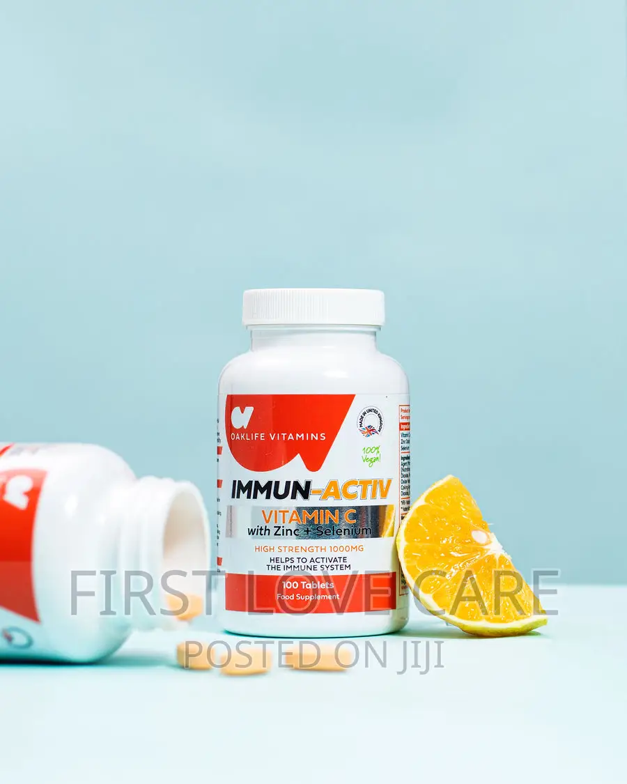 Oaklife Vitamin Immun-Activ Vitamin C With Zinc+ Selenium
