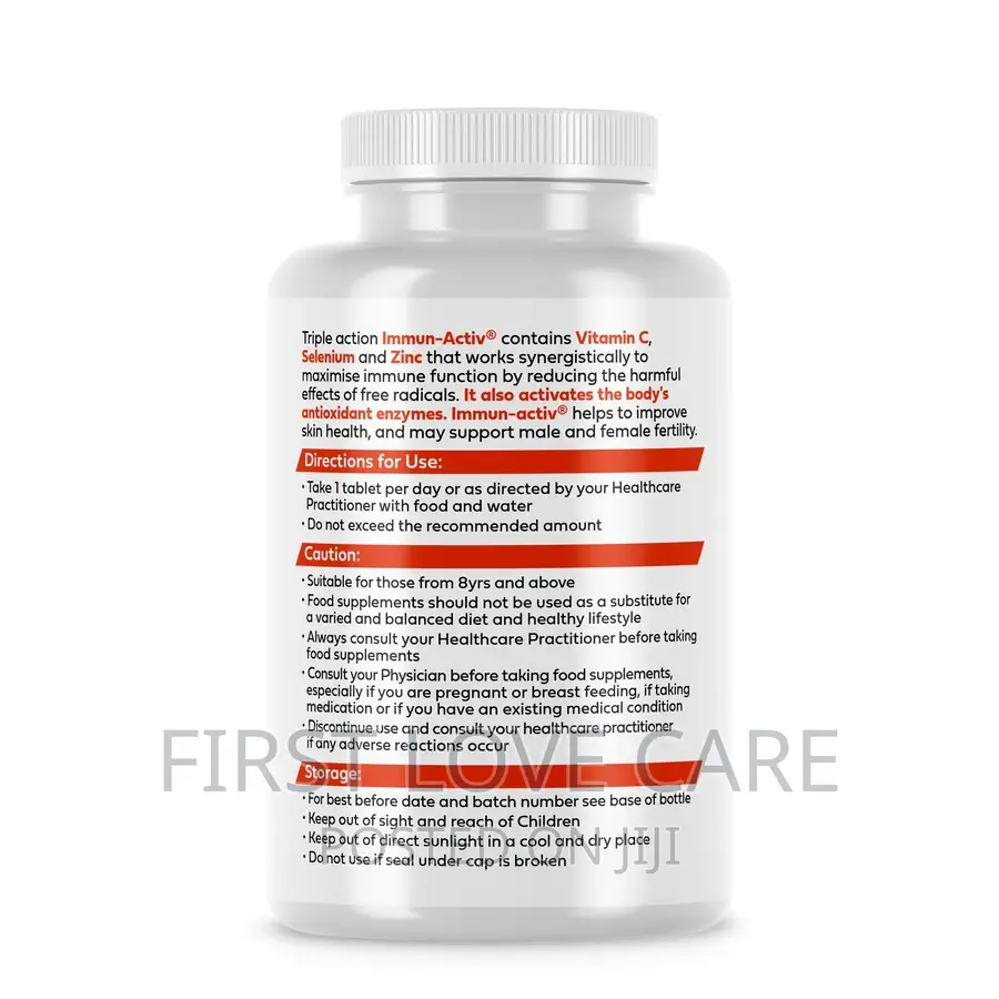 Oaklife Vitamin Immun-Activ Vitamin C With Zinc+ Selenium