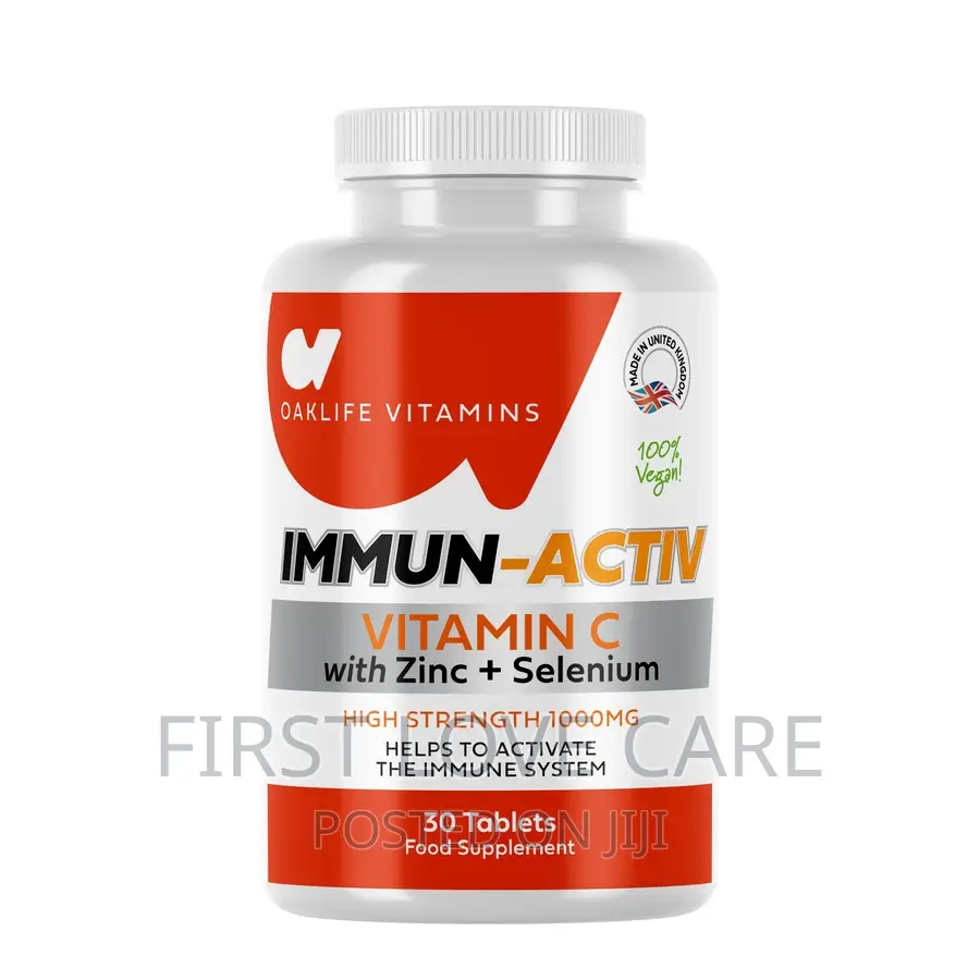 Oaklife Vitamin Immun-Activ Vitamin C With Zinc+ Selenium