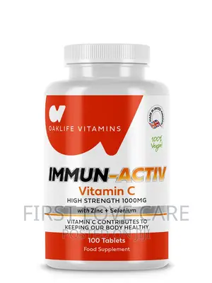 Oaklife Vitamin Immun-Activ Vitamin C With Zinc+ Selenium