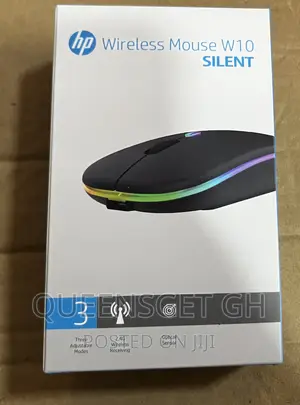 Hp Wireless, Rechargeable, Bluetooth Silent Mouse W10 LED