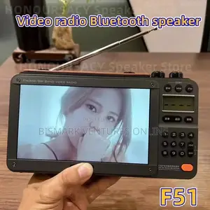 Video, FM Radio Wireless Bluetooth 7 Inches