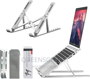 Metallic Adjustable Laptop Stand