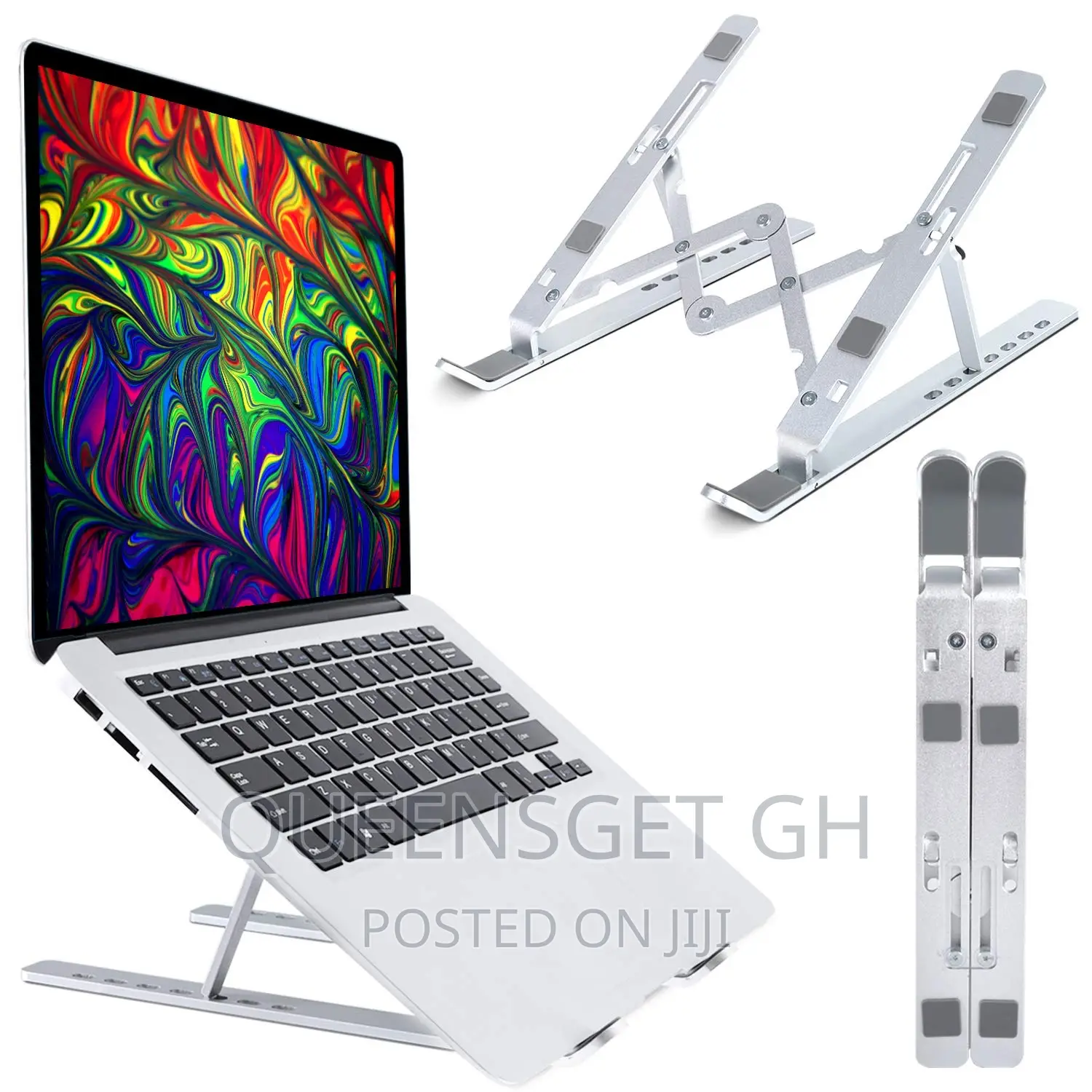Metallic Adjustable Laptop Stand