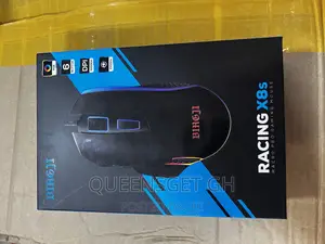 Biagji Racing X8S RGB Gaming Mouse With 7 Buttons