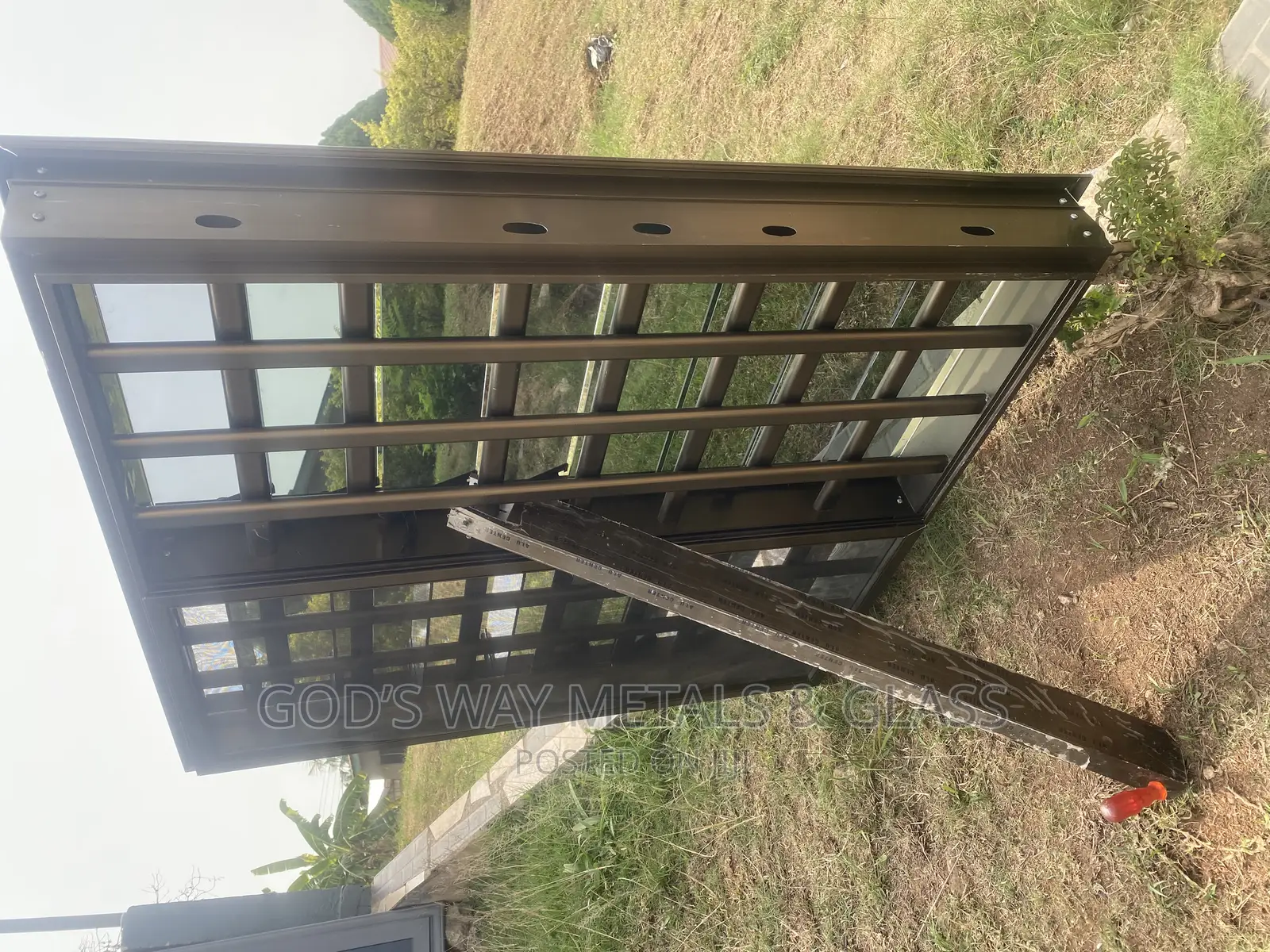 New Modern Louvers Windows for Big Open Space for Fresh Air.