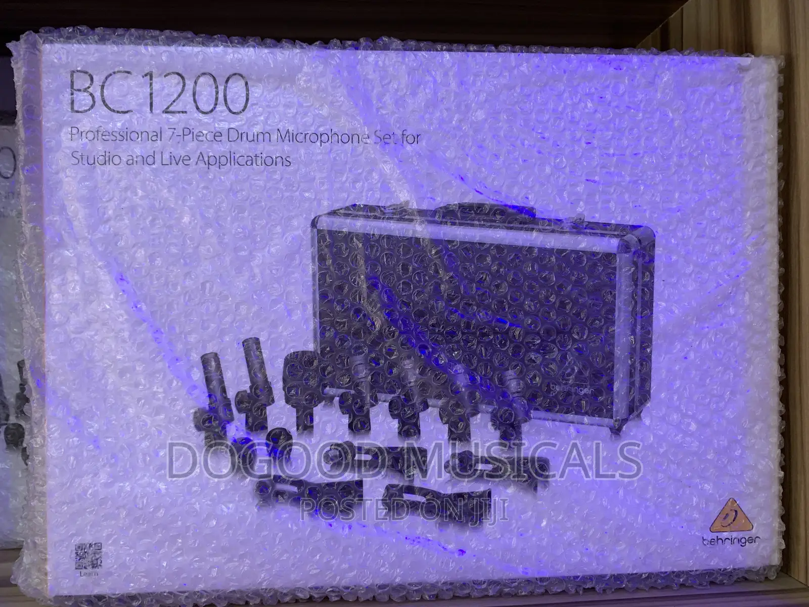 Behringer BC1200 7piece Drum Microphone Set
