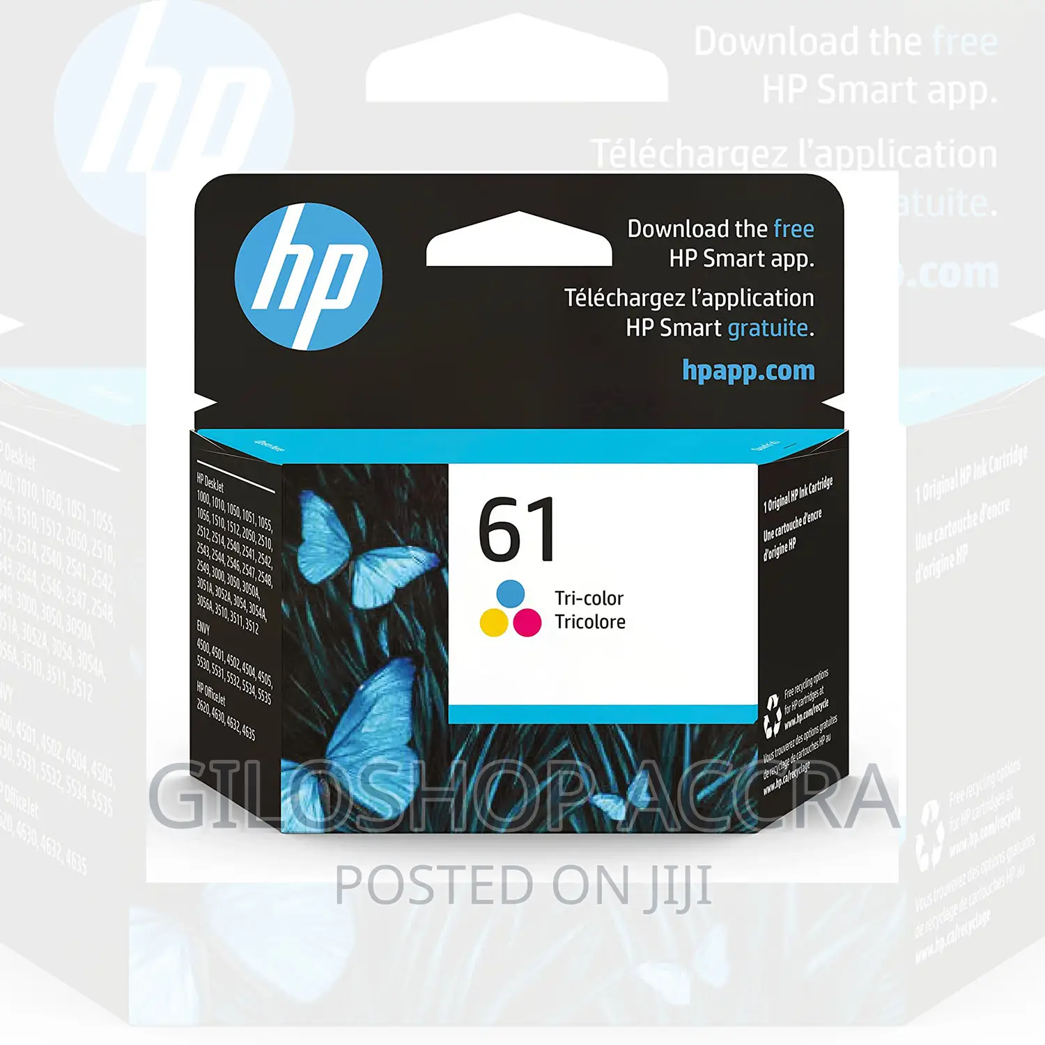 Hp 61 Original Ink Cartridge - Tri Color