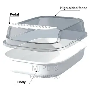 Cat Litter Box With Fence