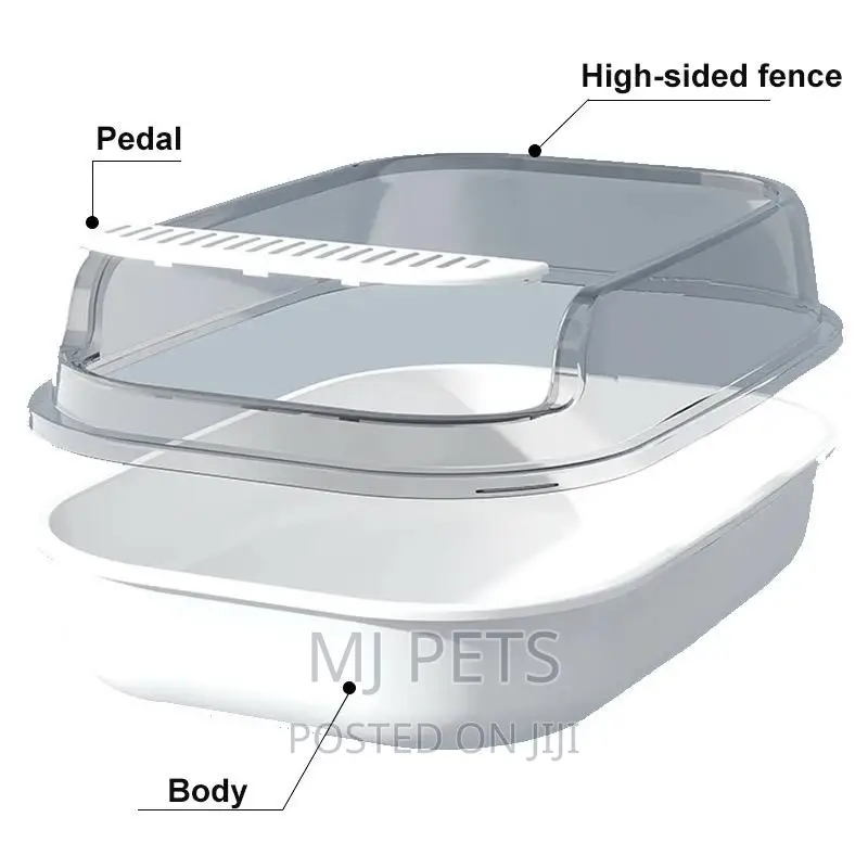 Cat Litter Box With Fence