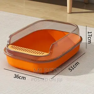 Cat Litter Box With Fence