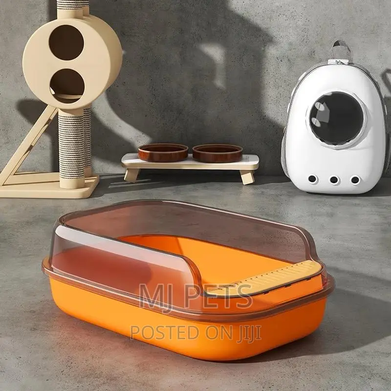 Cat Litter Box With Fence