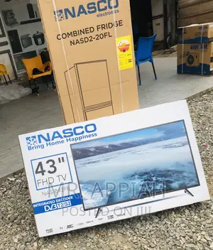 Brand New Nasco 43 Inch Digital Satellite Electric Tv