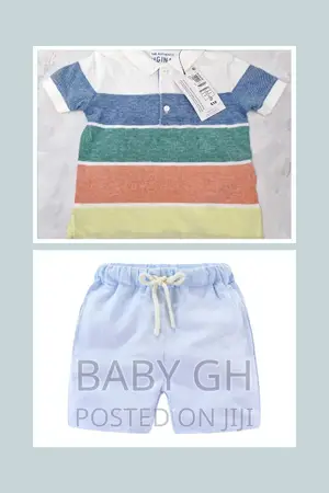 MARKS SPENCER Baby Boys Short Multi-Colour Polo Shirt