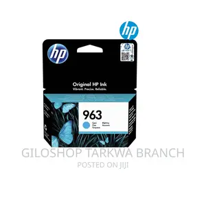 Hp 963 Cyan Original Ink Cartridge 3ja23ae