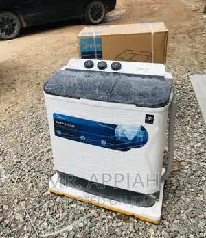 Latest and Affordable Midea 7kg Twin Tap Washing Machine.