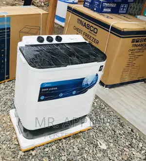 Energy and Cost Saving Midea 7kg Twin Tap Washing Machine.