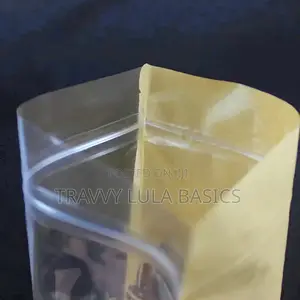 Kraft Pouch Front Window
