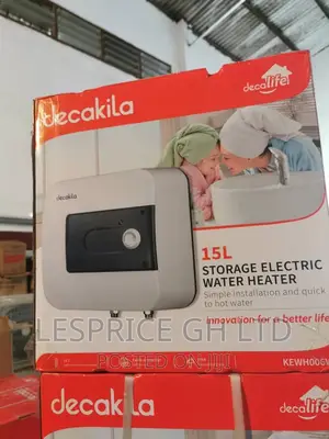 Decakila//15L Ultra Modern Water Heater