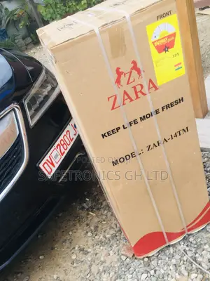 Topfreezer Zara-14tm Doubledoor Gray Electric Fridge