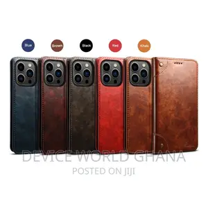 Suteni Leather Flip Case for iPhone 15promax 15pro