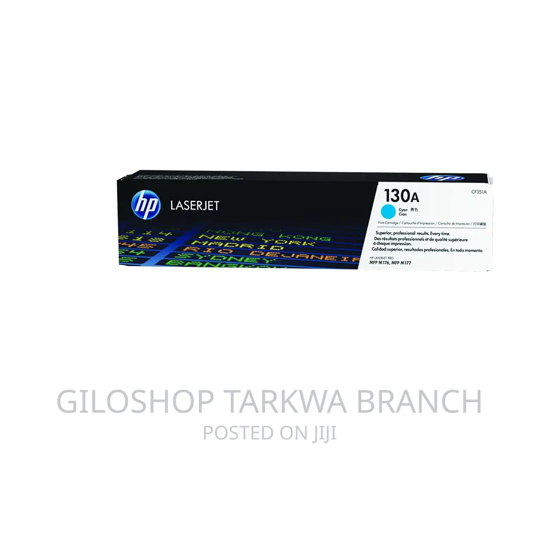 Hp Cf351a 130a Cyan Laserjet Toner Cartridge