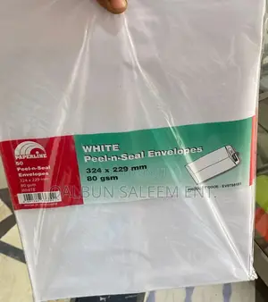 A4 White Envelope 80gms 50 Pieces in a Pack